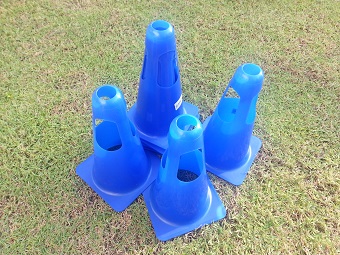 Number Plastic Cones