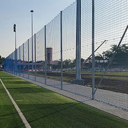 Soccer Backstop And Divider Curtains