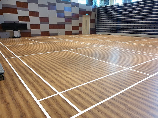 Badminton Court Line Marking