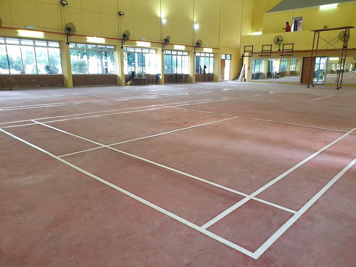 Badminton Court Line Marking