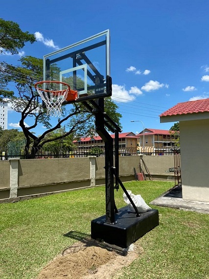 Standing Basketball Hoops