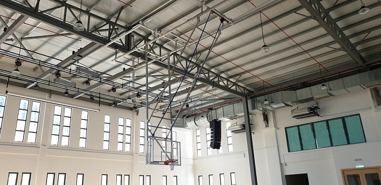 Fixed Basketball Ceiling Mounted