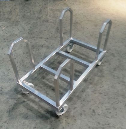 Transport Cart for Indoor Hockey Barrier