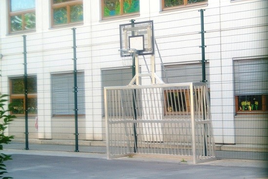 Hobby Soccer Goal Post with Basketball Stand