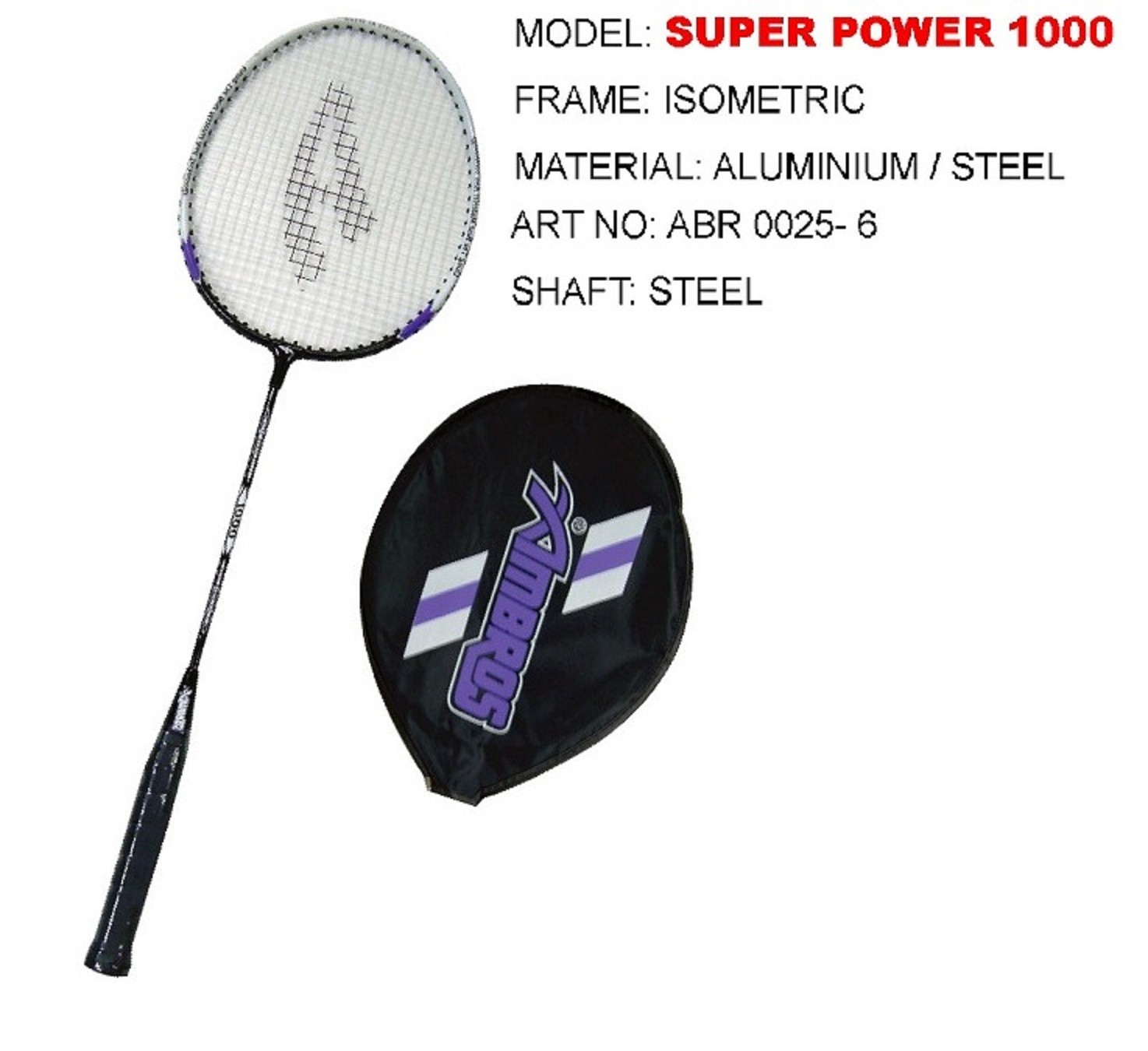 Ambros Badminton Super Power 1000