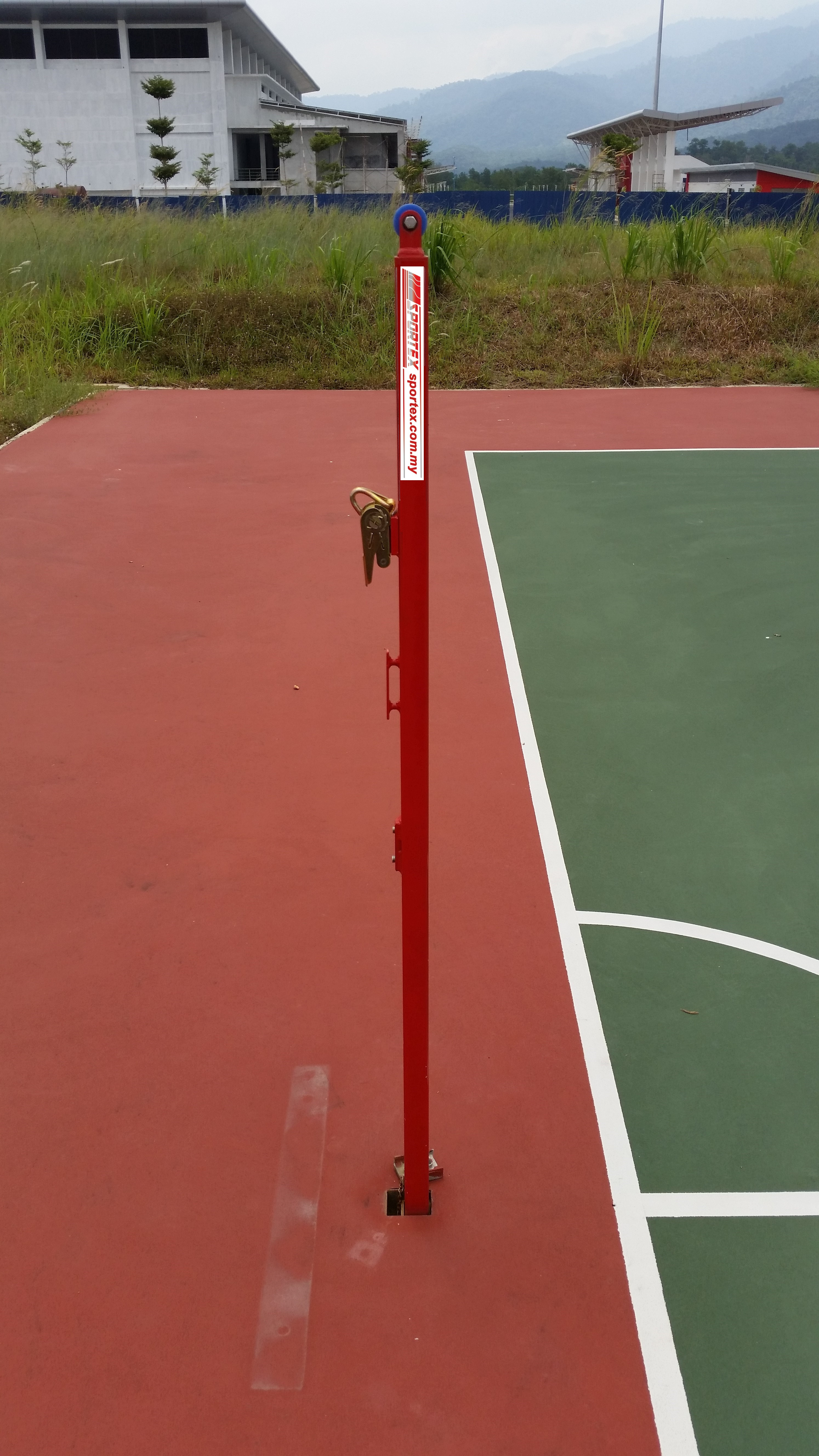 Badminton Post in Ground Sockets
