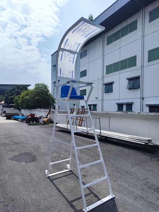 Tennis Umpire Chair Malaysia Supplier | Tennis Referee Bench