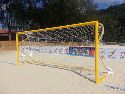 Aluminium Beach Soccer Goal Post