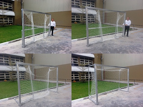 Aluminium Futsal Goal Post Foldable